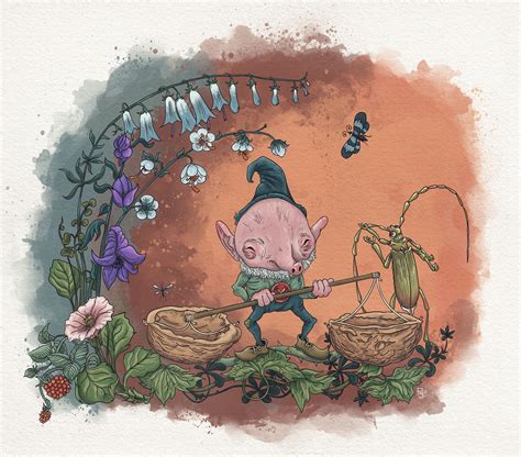 ArtStation - Fairy - Children's book illustration v2, Balázs Szakonyi