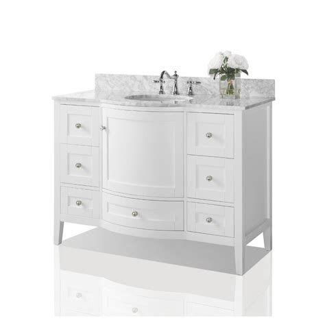 Inspired by classic elements bathroom vanity. Ancerre Designs Lauren 48
