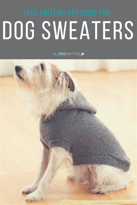 Free dog clothes patterns to make your dog a coat, pajamas, shirt, dress, costume, or just a dog pajama pattern: Knit the cutest sweaters for your pooch with these free ...