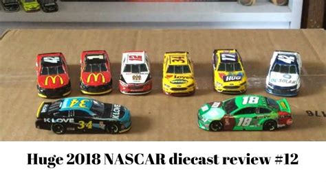 Huge 2018 Nascar Diecast Review 12 Youtube