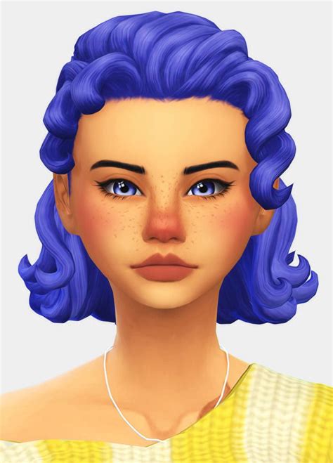 Pin De Smiley En Sims 4 Cc En 2020 Pelo Sims Sims Sims 4