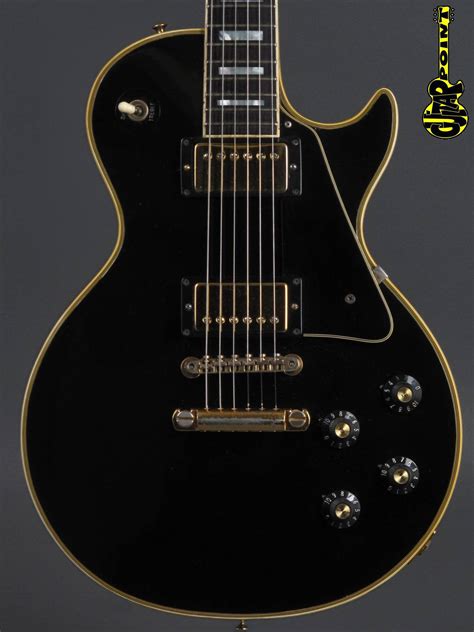1972 Gibson Les Paul Custom Ebony “black Beauty” Guitarpoint