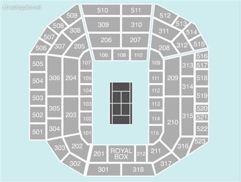 Moda center rose garden arena seat row numbers detailed. Wimbledon - Centre Court - View from Seat Block 307