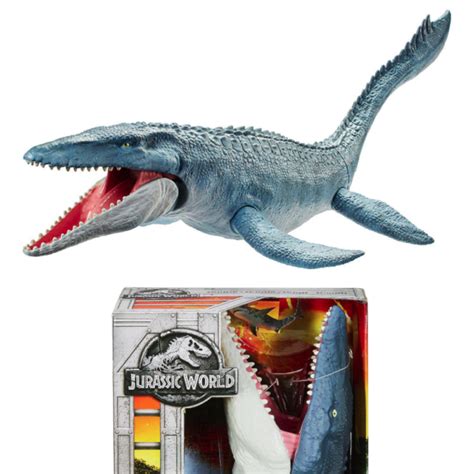 Mattel Jurassic World Real Feel Mosasaurus Swimming Figure Fallen Kingdom Toy Ebay