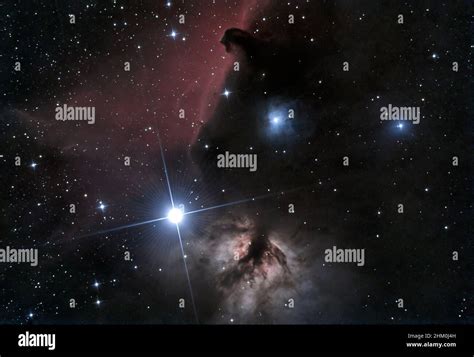 Nebulas In Space Ic434 Horse Head Nebula Stock Photo Alamy
