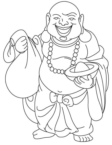 Buddha Face Coloring Coloring Pages