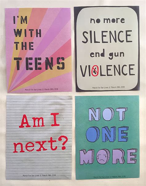 March For Our Lives Posters Artbar
