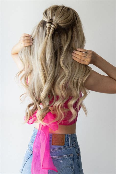 Prom Hair Curls With Braid - Prom Hairstyles Half Up Half Down