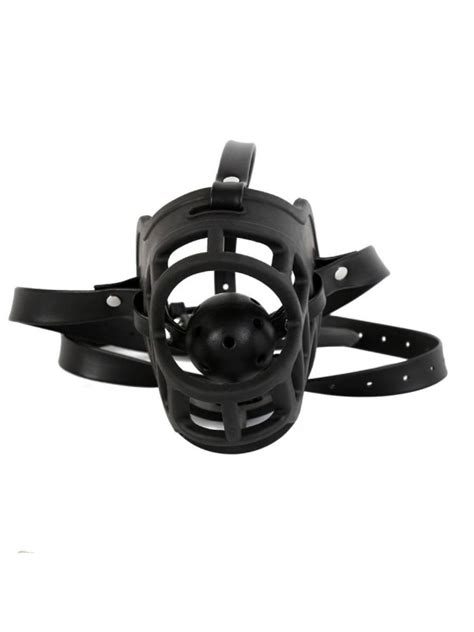 1 Pc Bdsm Leather Hollow Mesh Face Mask With Fetish Slave Open Mouth Ball Gag For Couple Adult