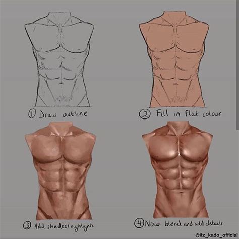 Drawing Tips Body Male Torso Drawingpencil Drawingtime Drawing2me