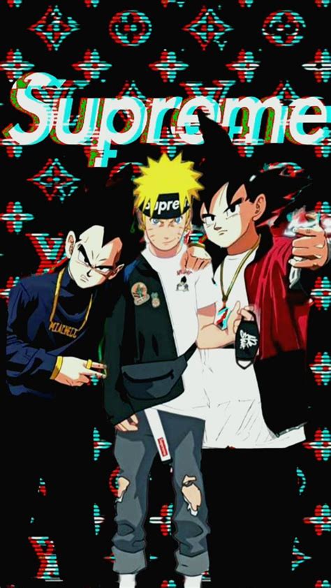 Cool Anime Characters Supreme Anime Characters Wearing Supreme Hd Phone Wallpaper Pxfuel