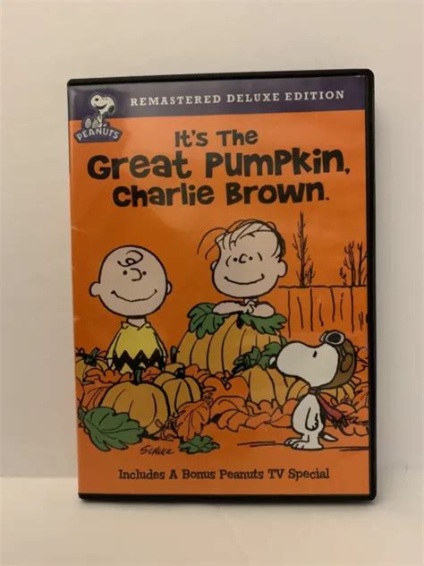Peanuts Its The Great Pumpkin Charlie Brown Dvd Remastered Deluxe
