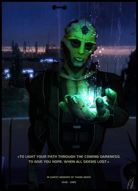 Thane Krios By Luceija On Deviantart Mass Effect Thane Mass Effect