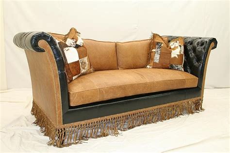 Luxurious Western Ranch Sofa High Style Furniture
