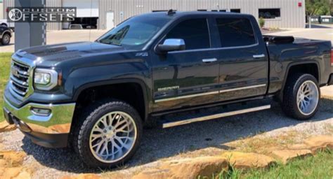2018 Gmc Sierra 1500 With 22x12 44 Axe Offroad Ax11 And 33125r22