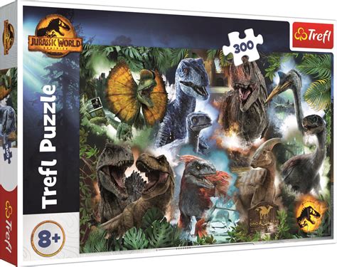 Puzzle Ulubione Dinozaury Jurassic World 300 Elementów Puzzle Maniapl