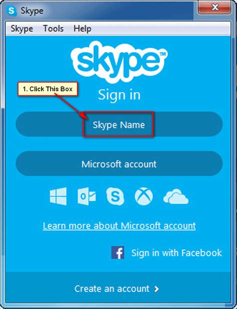 how to sign in skype account using your skype username and password