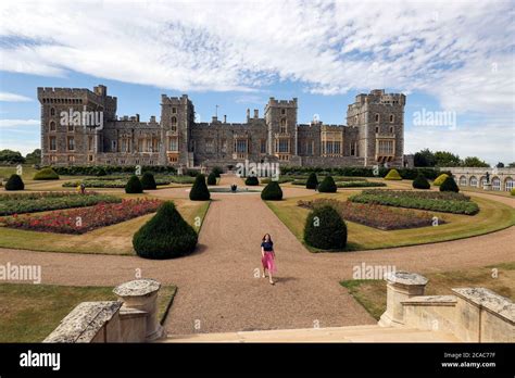 Windsor Castles East Terrace Garden Which Will Be Open To The Public