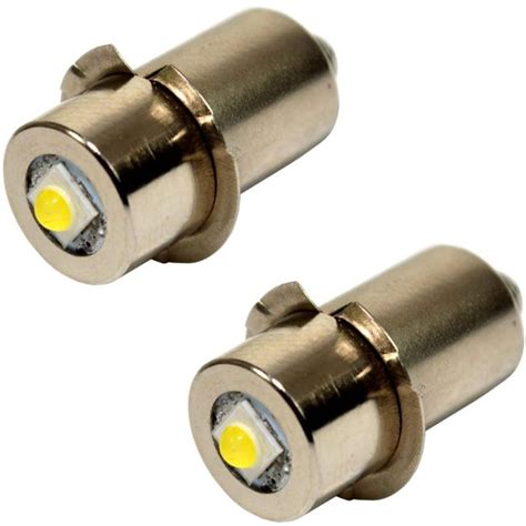 Hqrp 2 Pack High Brightness Upgrade Led Light Bulb Compatible With 18 Volt Ridgid R8693b Gen5x