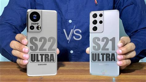 Samsung Galaxy S22 Ultra Vs Samsung Galaxy S21 Ultra Youtube