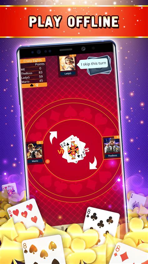 Many card games are available like solitaire, texas holdem, poker, and way more. Crazy 8 Offline - Single Player Card Game for Android - APK Download