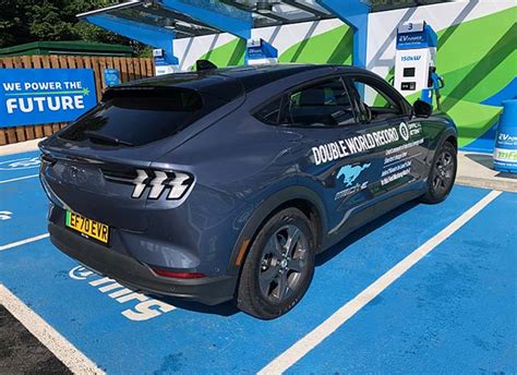 Mustang Mach E Sets Guinness World Record For Ev Efficiency