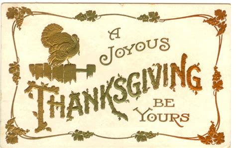 Free Vintage Thanksgiving Illustrations For All Your Festive Projects