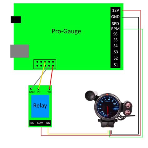 Farium Outboard Tachometer Wiring Diagram - Wiring Diagram ...
