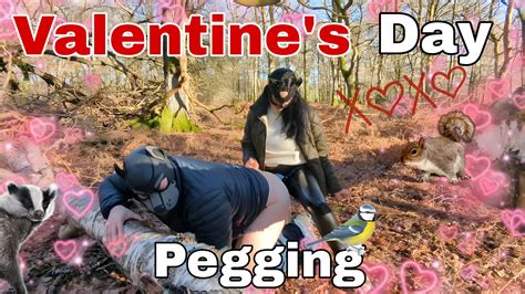 Valentines Day Outdoor Public Woodland Pegging Femdom Flr Mistress Dominatrix Surprise Strapon