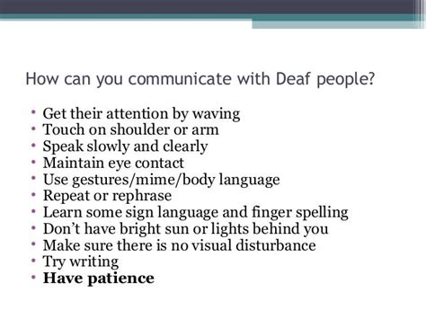 Understanding The Deaf Community Focus India