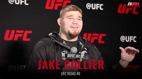 Jake Collier Ufc Vegas 46 Full Media Day Interview Youtube