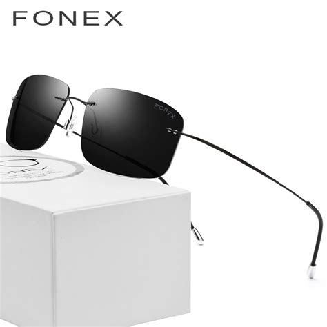 Rimless Polarized Sunglasses For Men Buyer Dream