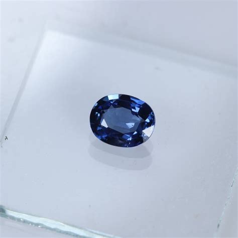 105ct Natural Blue Sapphire Loose Gemstone Oval 7x5mm Video Etsy