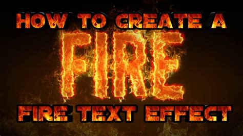 How To Create A Fire Text Effect In Premiere Pro Youtube
