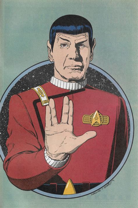 Mr Spock By Artists Kevin Maguire And Terry Austin Star Trek Art Star Wars Uss Intrepid