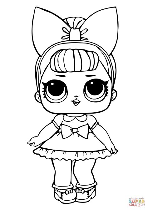 Lol Surprise Doll Logo Coloring Page Coloring Pages