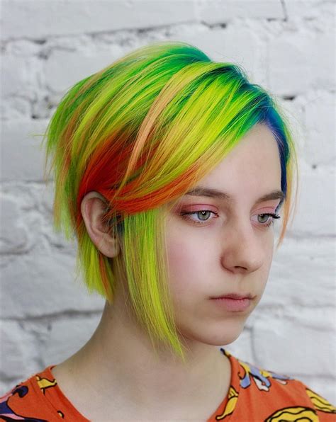 Pin By 🔪 On Beauty Hair ω ･ﾟ･ﾟ Aesthetic Hair Rainbow Hair
