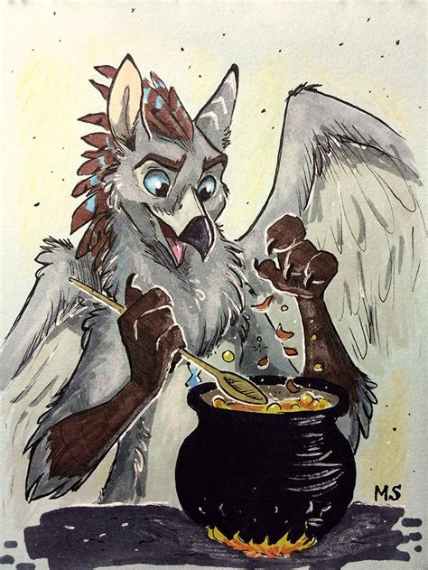 Cook By Multyashka Sweet Mythical Creatures Art Furry Art