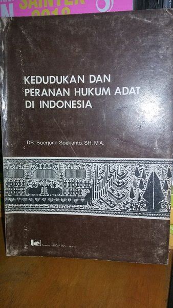 Jual Buku Kedudukan Dan Peranan Hukum Adat Di Indonesia Di Lapak Toko