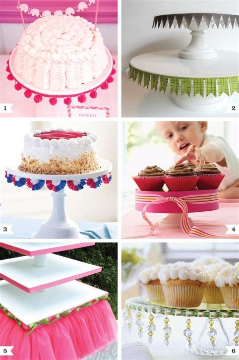 Food grade plastic pp material, environmentally friendly * size: Pretty ways to dress up a cake stand | Chickabug