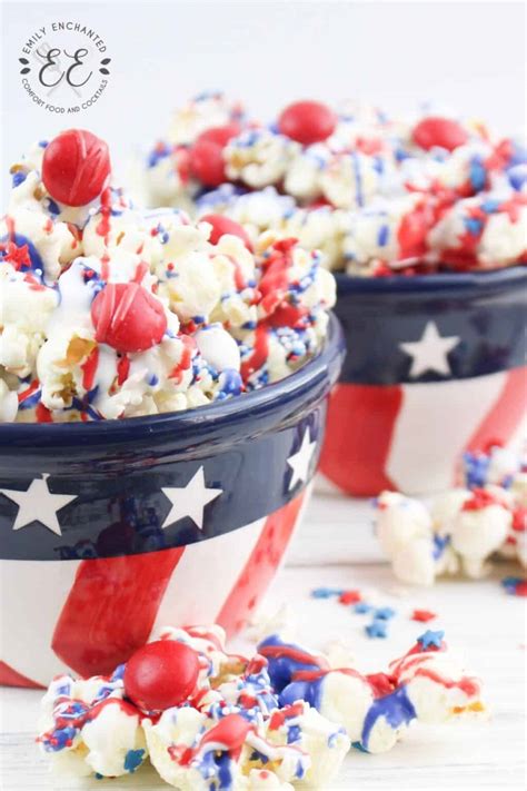 The Best 4th Of July Popcorn Recipe Patriotic Snack