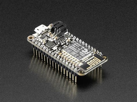 Adafruit Feather Huzzah With Esp8266 Wifi — With Or Without Headers