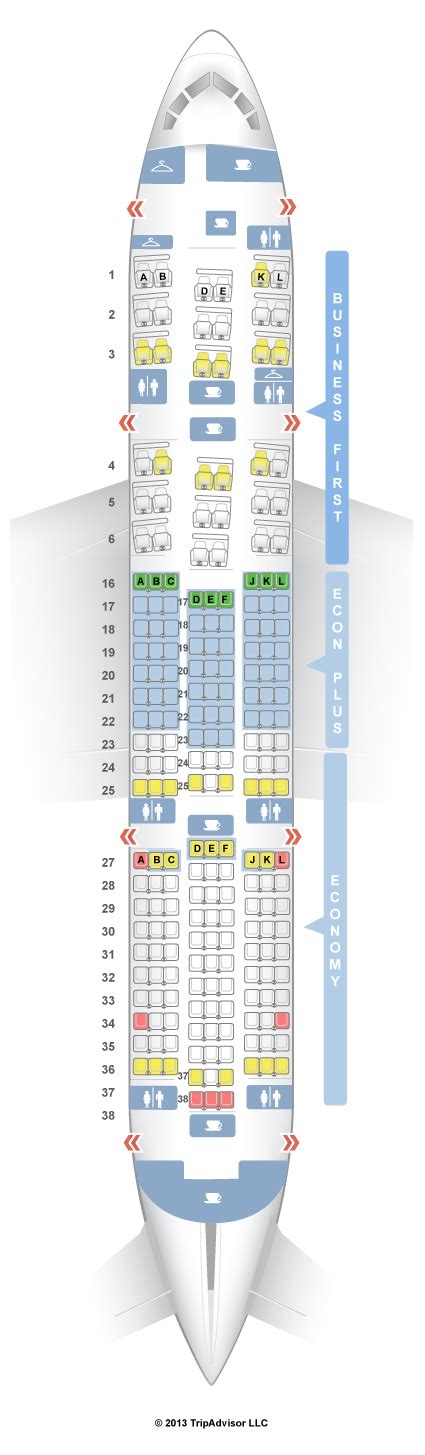 United Airlines Boeing 787 8 Seating Chart