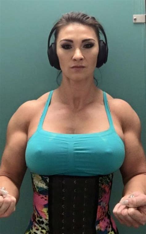 Fitness Muscle Motivation Girlpower Biceps Flex Body Building