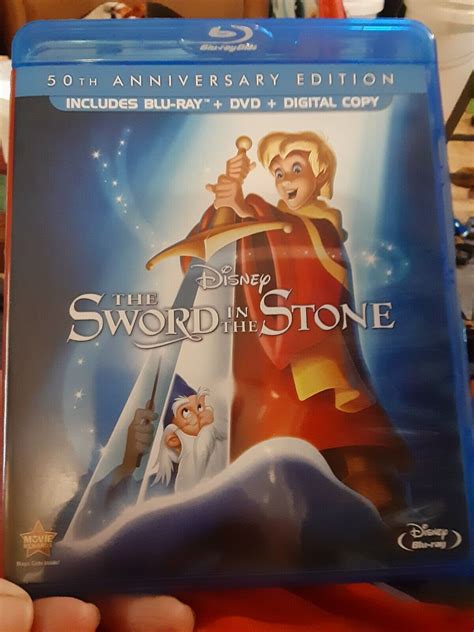 The Sword In The Stone 50th Anniversary Blu Ray Ebay