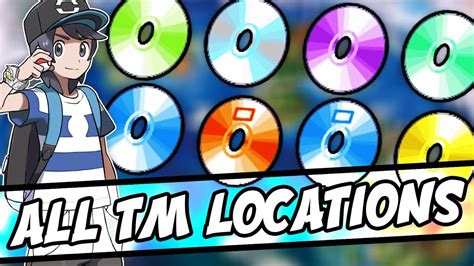 All Tm Locations In Pokemon Sun And Moon How And Where To Get All Tms