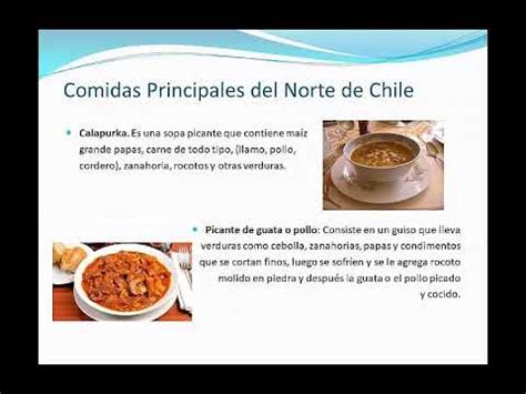 Recursos naturales de la zona sur tipos de recursos naturales los recursos naturales principales son: Cocina de la Zona Norte de Chile - YouTube