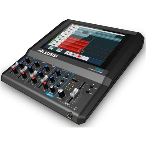 How to connect an audio interface? 4-Channel Audio Interface / Mixer for iPad