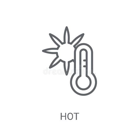 Hot Icon Trendy Hot Logo Concept On White Background From Weath Stock