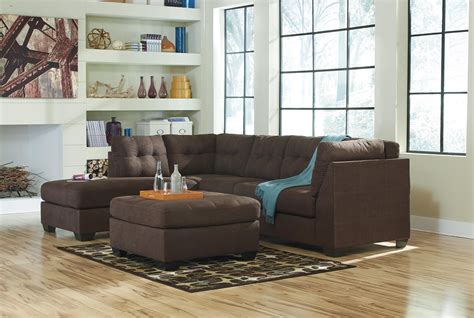 Benchcraft Maier Charcoal 2 Piece Sectional With Left Chaise And